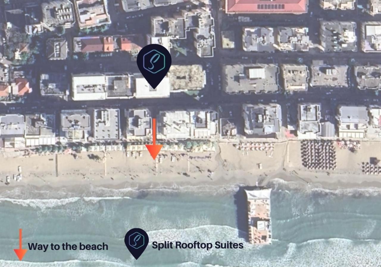 Split Rooftop Suites Durres Exterior photo